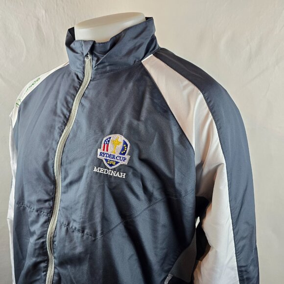 Sunice Gray and White Windbreaker Jacket - Picture 6 of 11